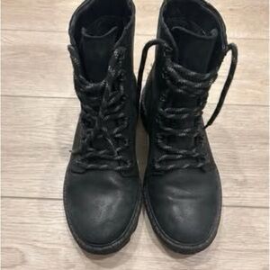 Sorel Black Combat Boots